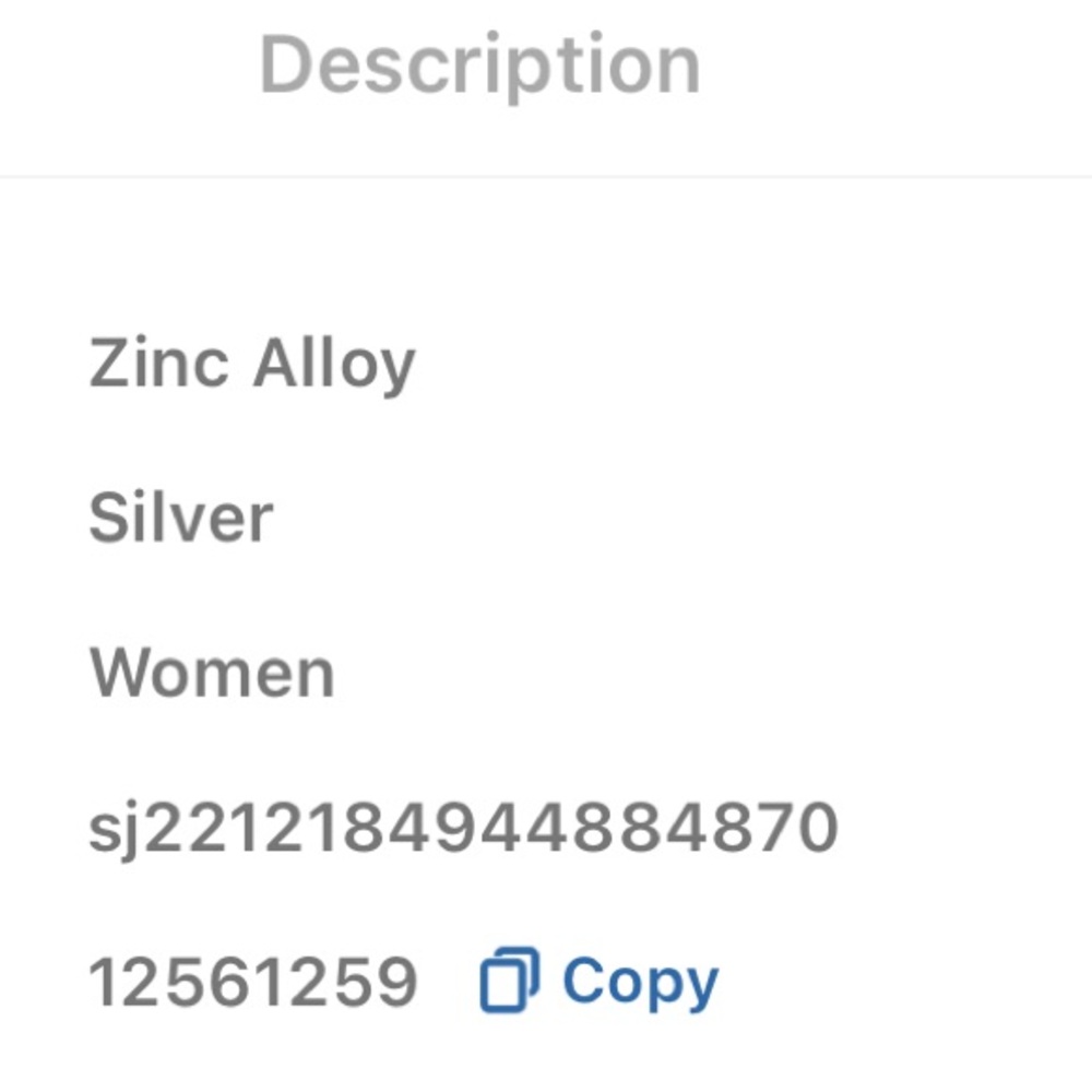 Beautiful Silver Minimalist Solid Necklace Nwot - image 5